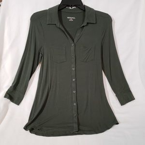 Merona Collard Long Sleeve Top